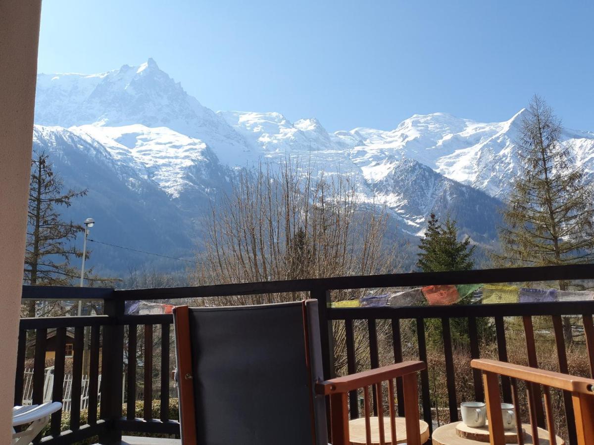 "Chalet Bobo" Cosy & Magnifique Vue Chx Sud Chamonix Exterior photo
